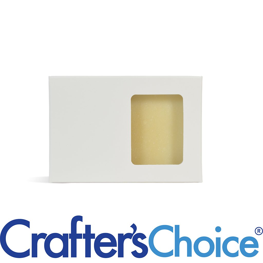 Soap Box - Rectangle Window (WHITE COLOR)